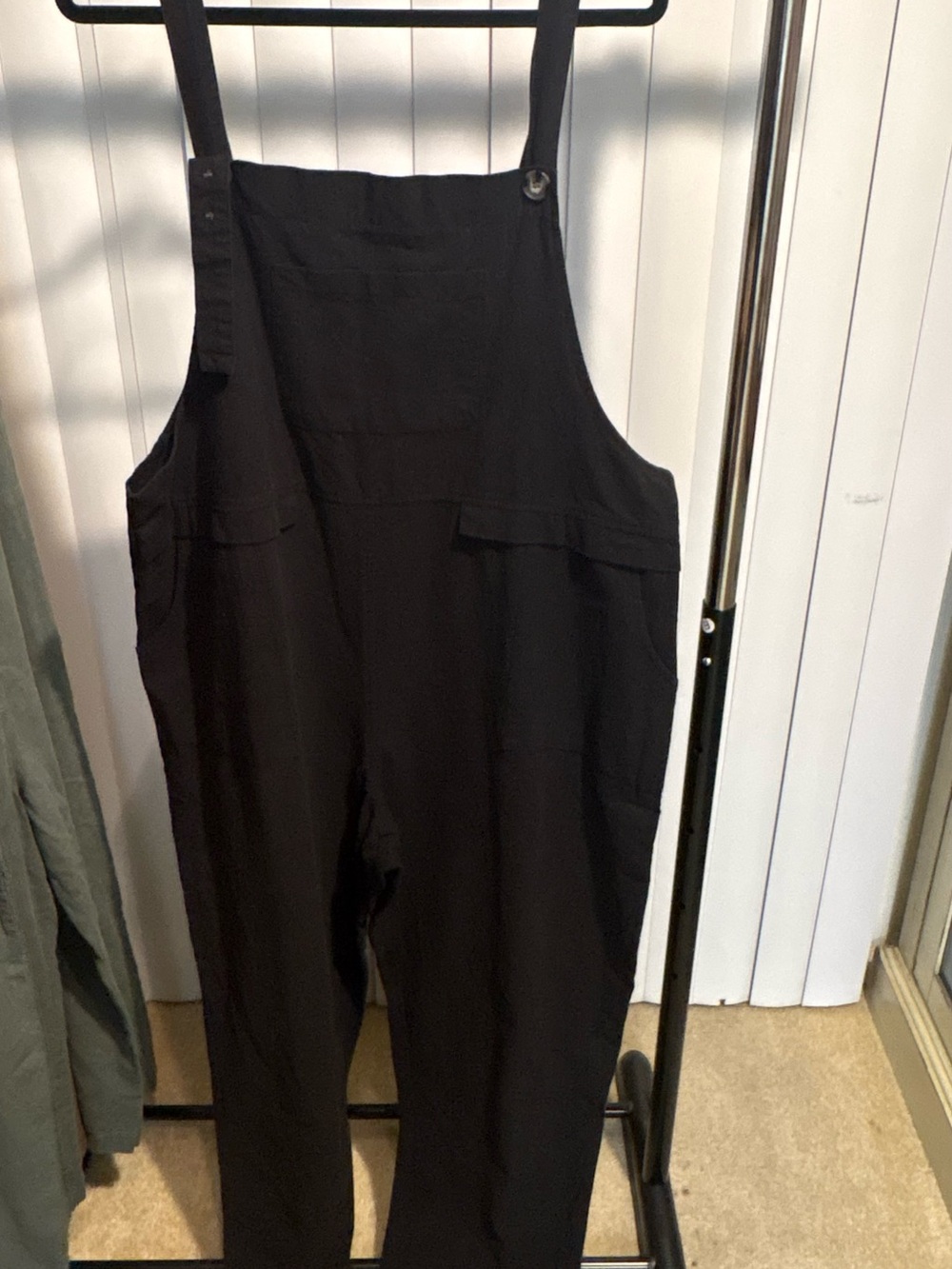 Source Unknown Black Casual Women's Overalls Jumpsuit